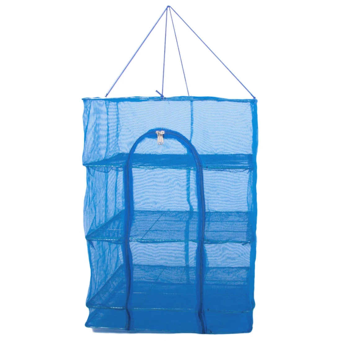 Foldable 3 Layers Drying Net Fish Net Drying Rack Hanging Vegetable