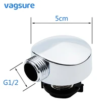 Vagsure-Conector de ducha de plástico cromado, accesorios de habitación para Spa, bañera, cabina de ducha