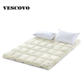 

Goose Down mattress mat Top Quality Twin Full Queen King Size Bed Cushion Warmer Winter mattress