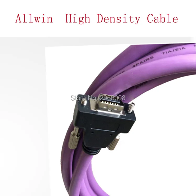 

2pcs printer spare parts 4 Meters High Density Cable For allwin E160 / E180 Printers