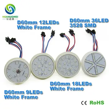 

12v ucs1903 60mm 9smd 12smd 18smd 36smd pixels waterproof smart pixel rgb led module light bulb addressable led christmas light