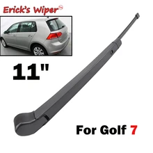 Erick's-Kit d'essuie-glace arrière 11 pouces, ensemble de lames et bras pour VW Golf 7 Hatchback 2012-2019, pare-brise pour fenêtre arrière