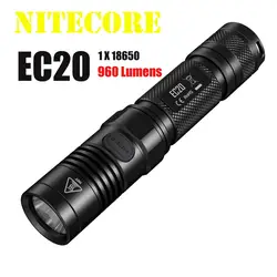 Бесплатная доставка 2014 новый оригинальный Nitecore EC20 960 Люмен CREE XM-L2 T6 светодио дный фонарик