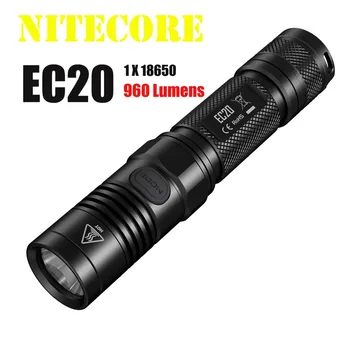 

Free shipping 2014 new Original Nitecore EC20 960 lumens CREE XM-L2 T6 LED flashlight