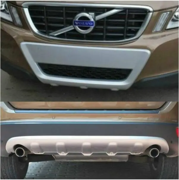 

NEW ABS Front + Rear Bumper Diffuser Protector Guard Skid Plate For VOLVO XC60 2009 2010 2011 2012 2013 BY EMS
