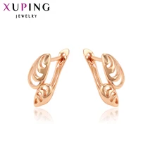 Xuping модные высококачественные серьги с покрытием из розового золота, ювелирные изделия для женщин, очаровательные подарки на день Святого Валентина, S50-29692