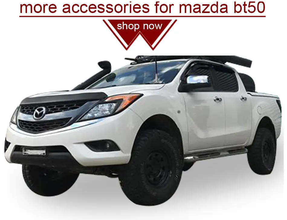 Аксессуары для Mazda BT50, матовая черная облицовка корпуса, Отделка боковой двери для Mazda BT-50 2012-, автомобильный Стайлинг Ycsunz