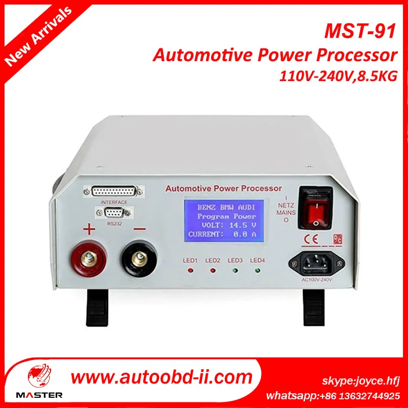 Auto Power Процессор Регулятор Напряжения MST 91 Тестер Интеллектуальное зарядное