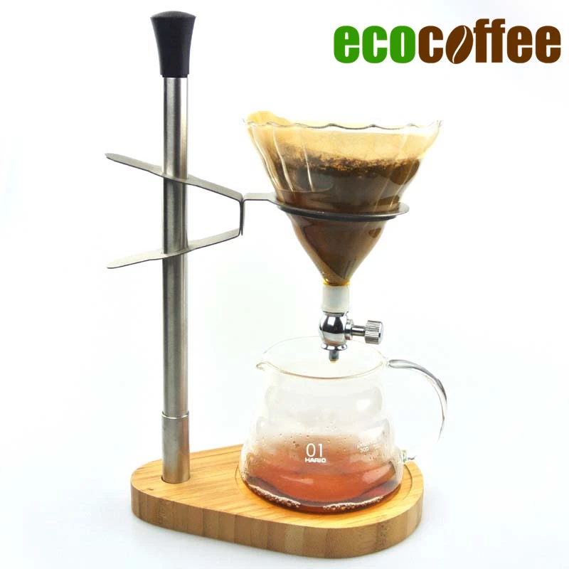1 Set Free Shipping Coffee Dripper Rack with one Coffee Dripperin