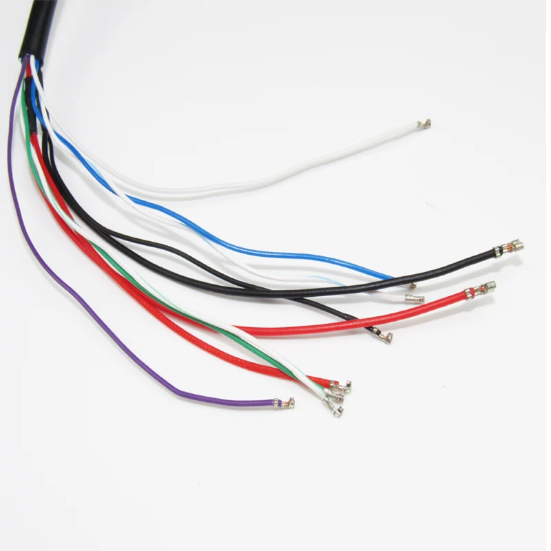 Водонепроницаемая Сеть IP камеры PCB модуль кабель RJ45 и DC разъемы с белым