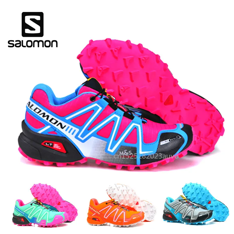

Salomon Speedcross 3 Women Sport Outdoor Shoes Athletic Speed Cross 3 Female Fencing Running Zapatillas Solomon Hombre Mujer 36