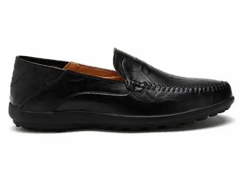 Marca As Couro Moda Homens Genuíno Pic as De Sapatos Em Barco Masculinos Pic Masculina Mocassins Deslizamento 2018men Da Casuais wqnXt8xRZ