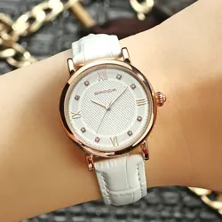 Новый для женщин часы Элитный бренд женские наручные часы повседневное кожа женская одежда часы для женщин часы Diamond 2018 Montre Femme Saat