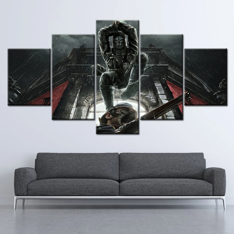 HD печатает холст стены Искусство гостиная домашний декор картины Корво аттано в Dishonored 2 обои картины плакаты рамки