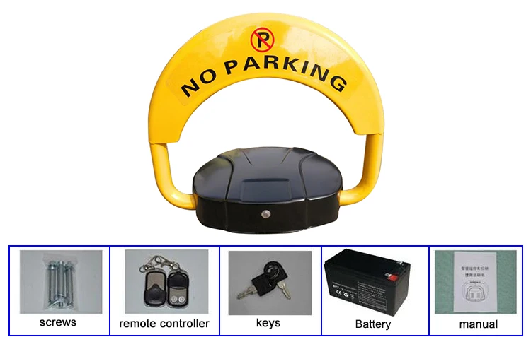 Automatic Car No Parking Bay Barrier Lock (13)