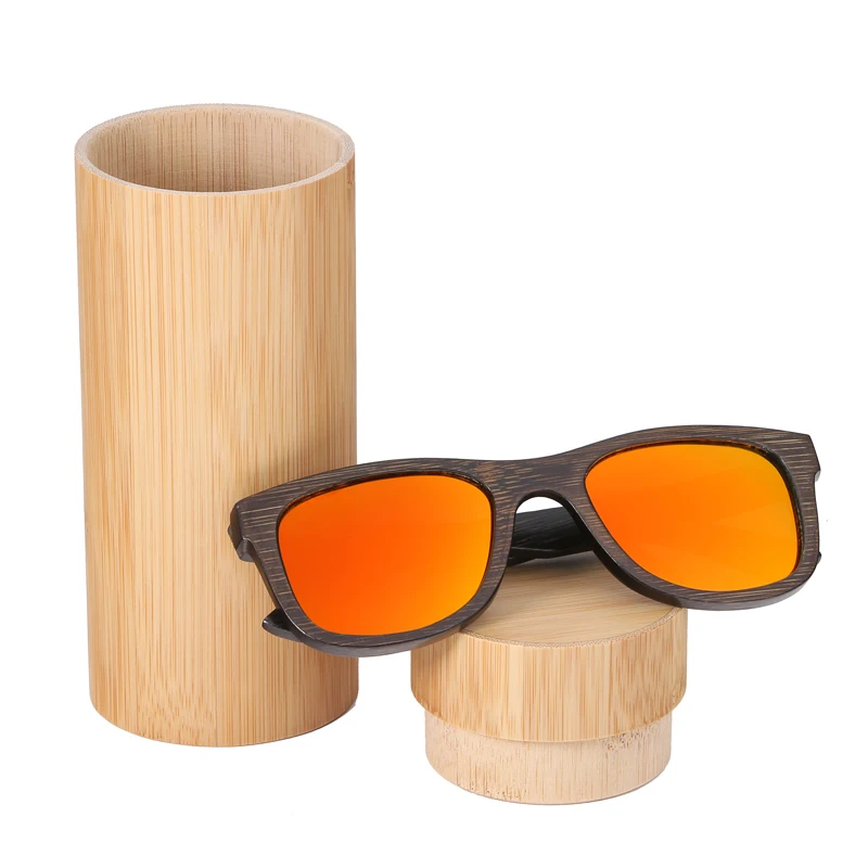 BerWer новые бамбуковые солнцезащитные очки мужские деревянные Солнцезащитные очки женские дизайнерские зеркальные оригинальные деревянные очки