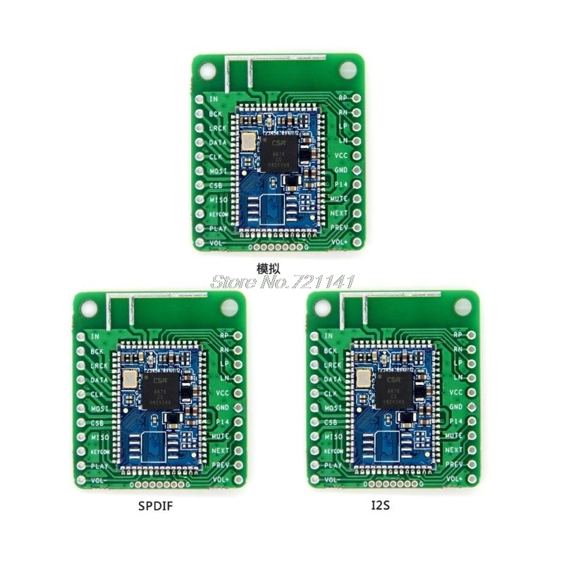 

DC 3.6-5V CSR8675 APTX-HD Lossless Bluetooth Audio Amplifier Module Receiver Board With Baseboard for Car Amplifier Speaker