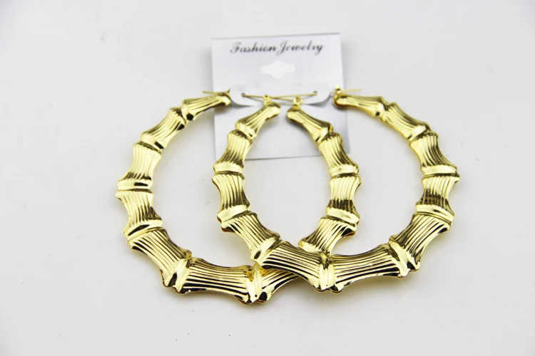 

Mix Punk metal gold bamboo earrings hearts rectangular trapezoidal pentagram double circle stud earrings wholesale free shipping