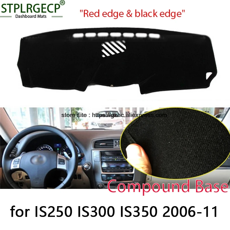 For lexus IS250 IS300 IS350 double layer Car Dashboard Cover Avoid