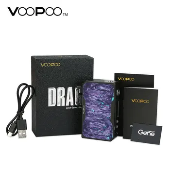 

Original VOOPOO Black Drag Resin TC Box MOD Max 157W Output & Super US Gene.Fan Chip & 0.025s Firing E-cig Mod VS VOOPOO DRAG