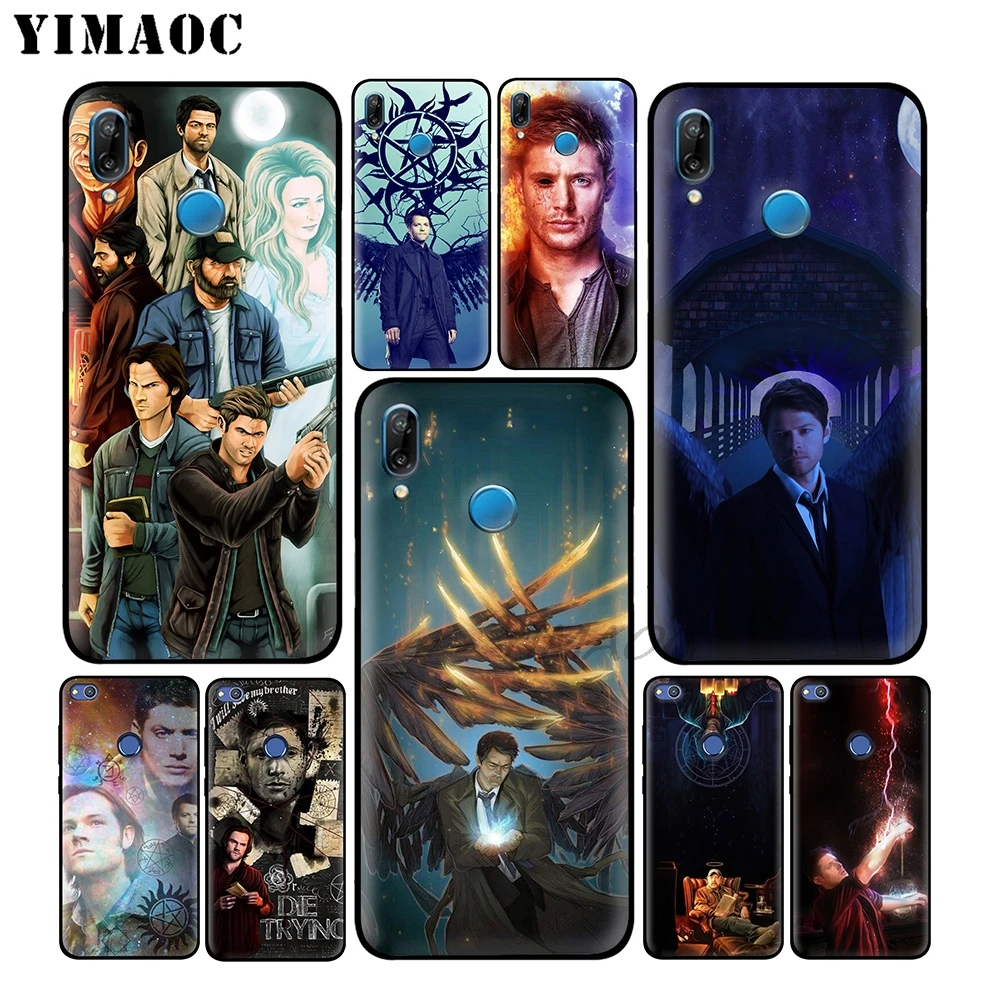 YIMAOC Supernatural 2 Art Soft Case for Huawei Honor Mate 20 9X Note 10 Pro 8X 8 6A 7A 7X 7C Y9 Y7 Y6 Prime 2018 2017 View |