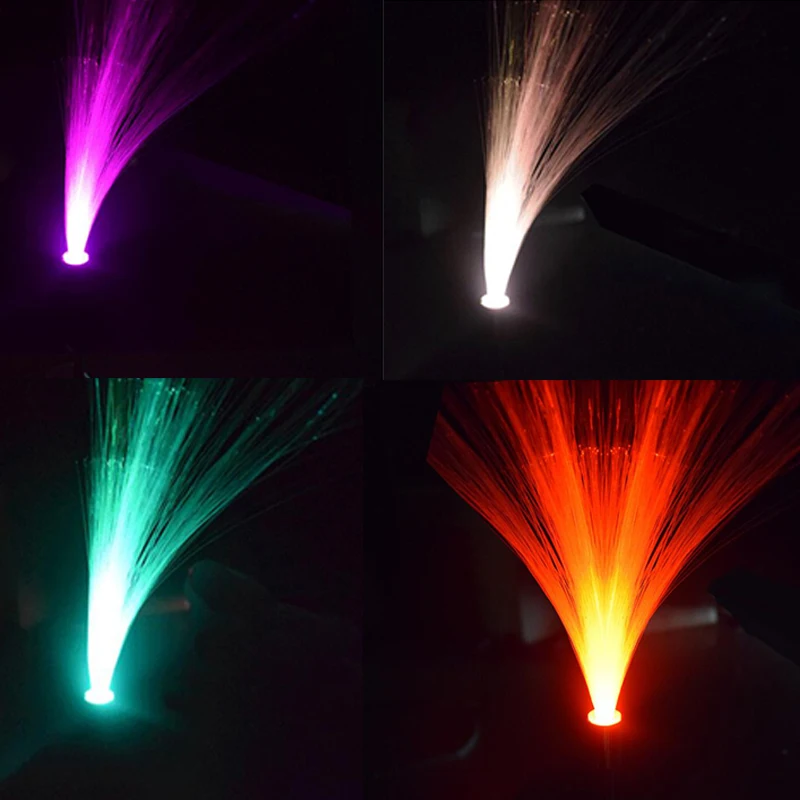 LED Solar Light Outdoor Waterproof Garden Solar LampBulb Solar Light Optical Fiber Novelty Color Lawn Yard Lamp Path Way Lights (8)