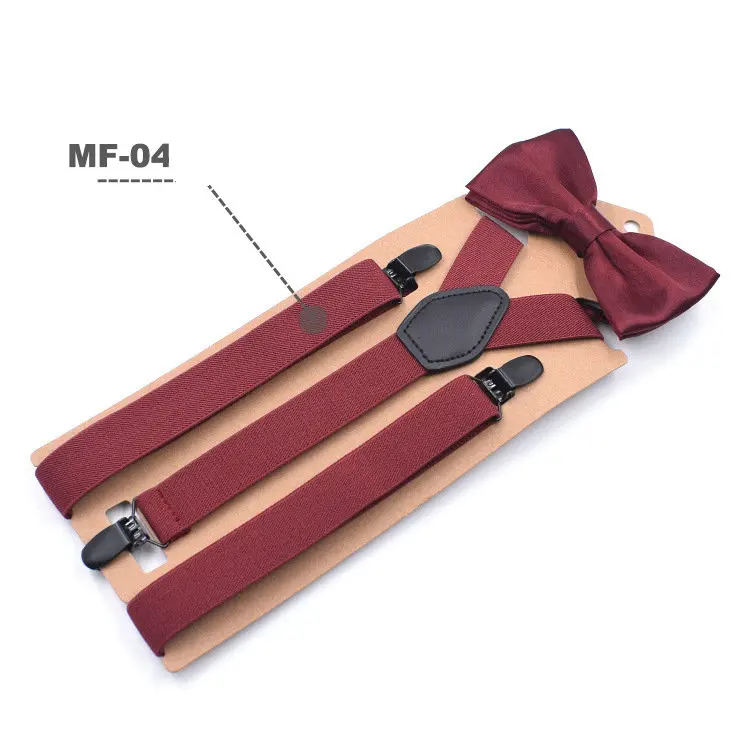 2018 3 клипы взрослых галстук-бабочку Y подтяжки Для мужчин рубашка Stay кнопку блокировки подтяжки набор регулируемые брюки с бантом ремень