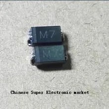 500 pcs SMD 1N4007 с выпрямительным диодом 1A 1000 V M7