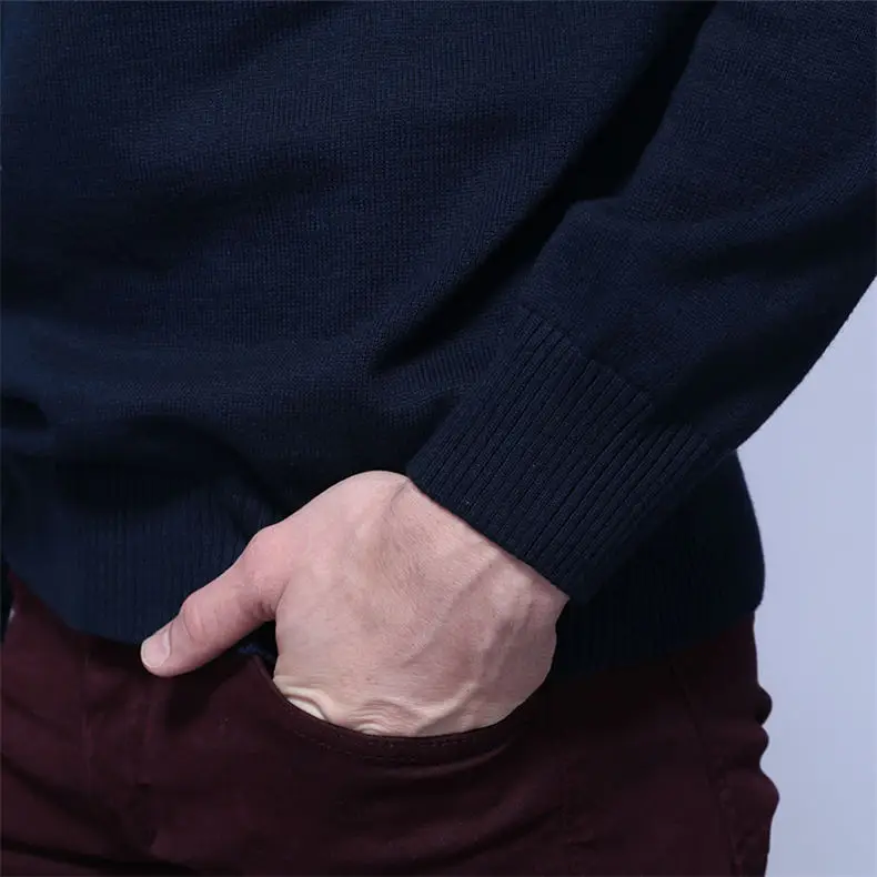 Men Sweater Pullovers MuLS Brand Winter Thick Cotton Knitted Button Sweater Tops Male Jumper Autumn Spring 2018 New Size M-3XL-02