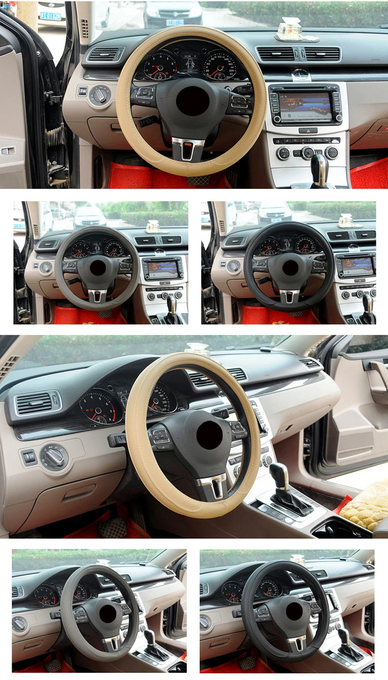 09 Soft Car Steering Wheel Cover