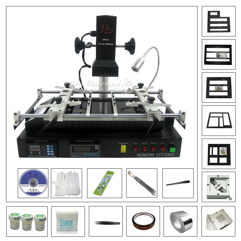 LY IR8500 ИК инфракрасный BGA пайки Reballing комплект паяльная станция с 23 шт. 90 мм игровой консоли Трафарет Комплект