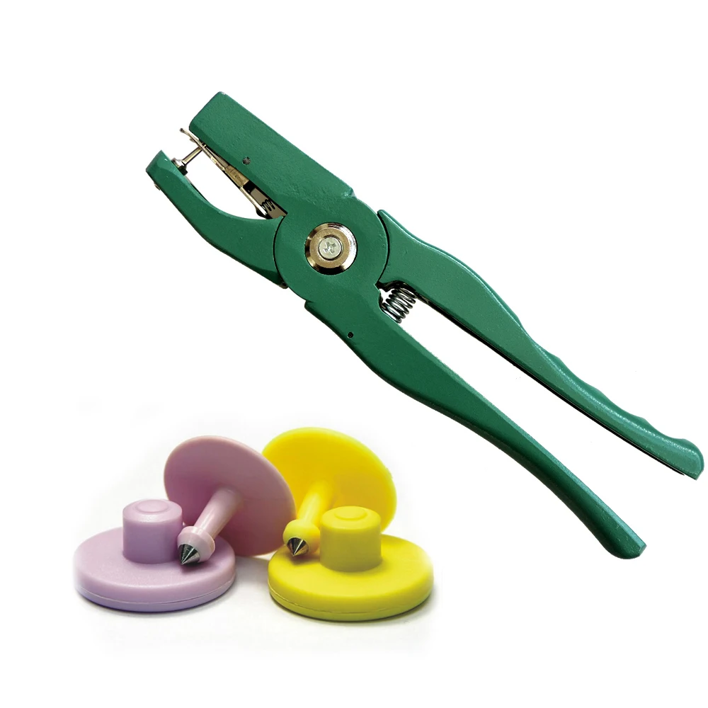 100pcs EM4100 125KHz Animal Ear Tag RFID Electronic Ear Tag RFID Pig