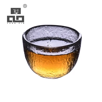 

TANGPIN heat-resistant glass teacup tea cup glass kung fu cup 35ml