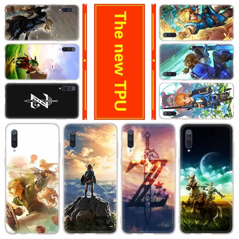 

Phone for Xiaomi 9 SE 8 lite 5X 6X Mi 9 8 A1 A2 F1 MAX 3 MIX 2S Redmi Note 7 6 5 K20 pro go Cover Case the Legend Of Zelda