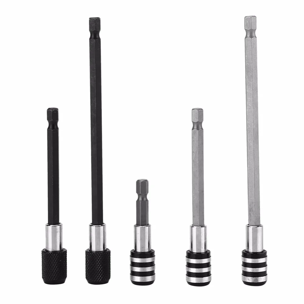

1pc 60mm 100mm 150mm 1/4" Hex Shank Quick Release Screwdriver Extension Bit Holder Connection Rod Adapter