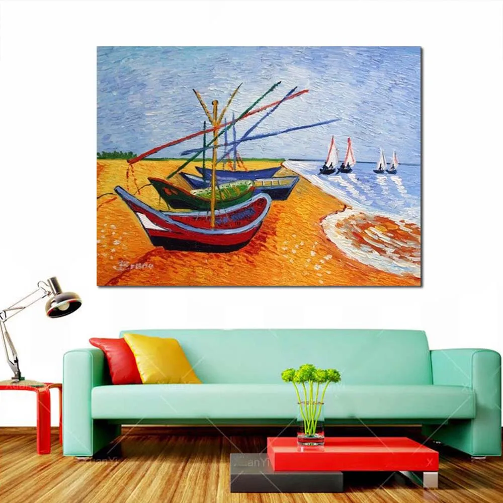 Download Grande toile art mural de plage For Free