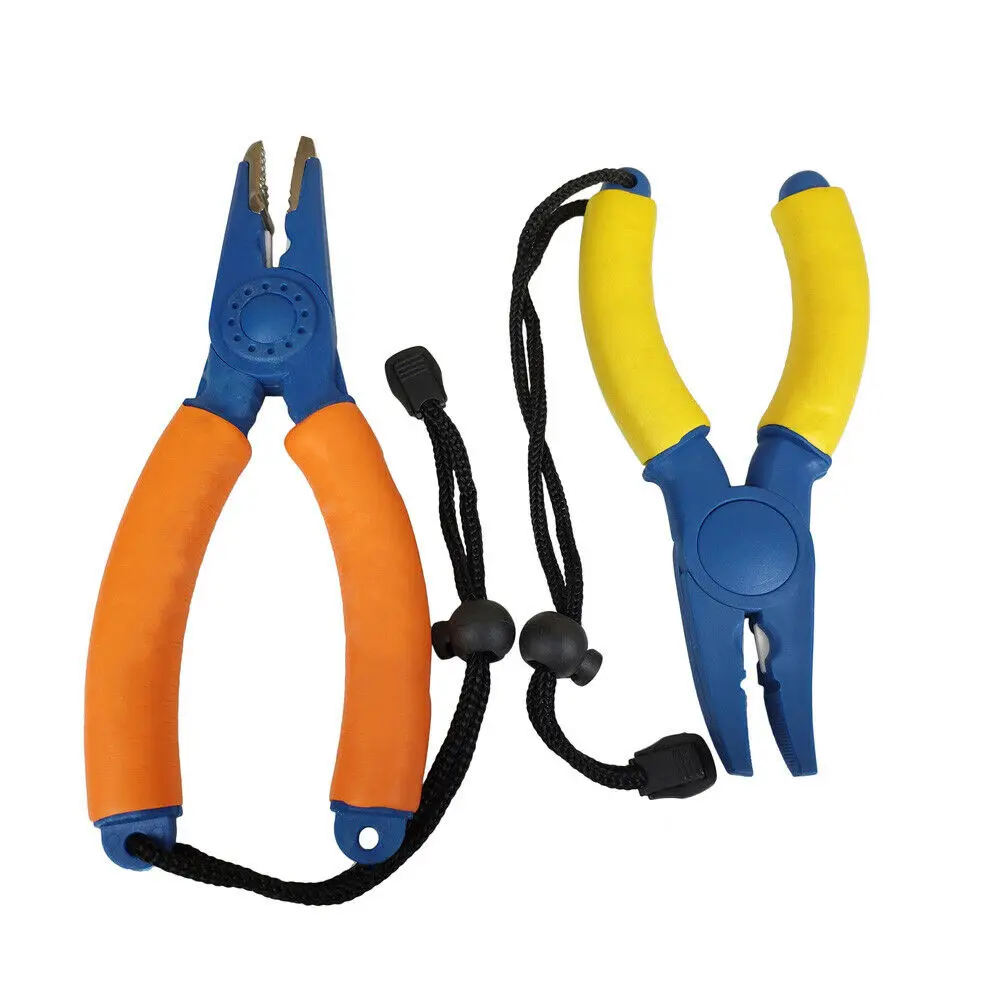 

Floating Fishing Pliers Saltwater Boat Fishing Pliers with Flourscent Grip