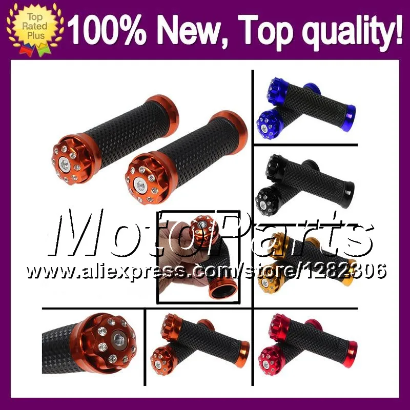 Handlebar Hand Grips For KAWASAKI NINJA ZX-6R 13-15 ZX 6 R 6R ZX6R ZX636 ZX-636 636 13 14 15 Rubber Gel Handle Bar Bars | Автомобили и