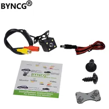 Autoradio Parcheggio Videocamera vista posteriore Per Renault Fluence Renault BMW Toyota Nissan Spolverino Con 4LED & Impermeabile di Visione Notturna