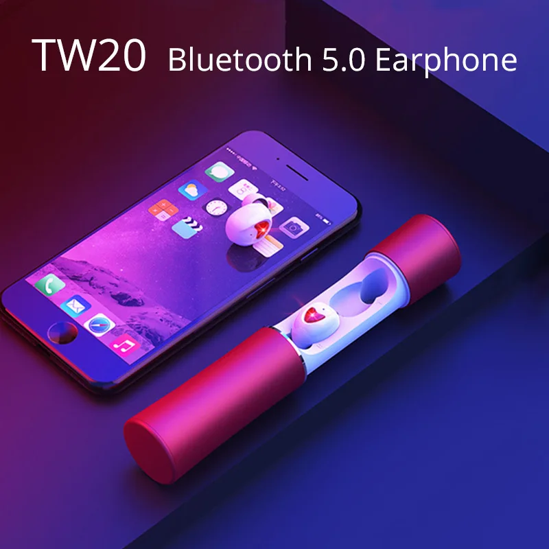 

TW20 tws wireless Bluetooth earphones headphones HiFi Sound stereo headset with mic earbuds for iphone samsung xiaomi all phones