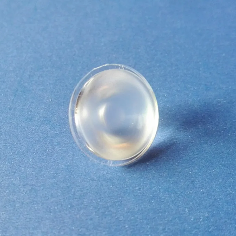 크리어 모조 루멘 램프 렌즈 직경 22.5mm, 홀더 직경 25mm, 무광 반투명 안개 표면 30 도, 10 개