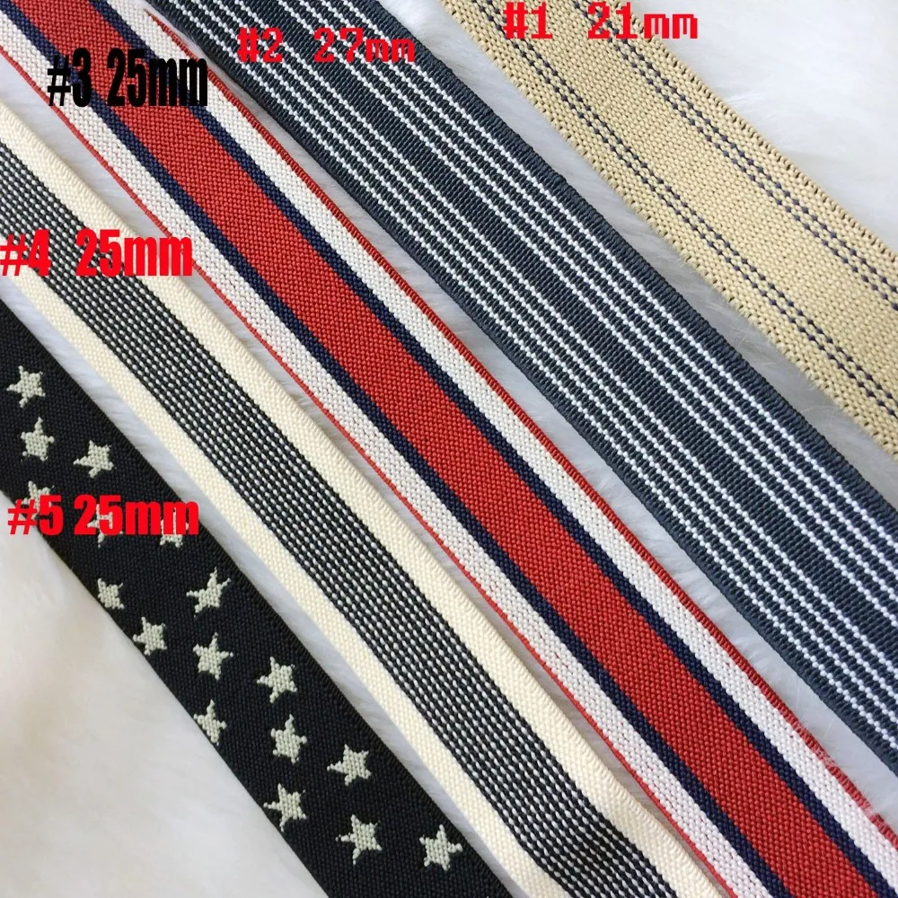 

Elastic strap multicolor elastic rubber band diy accessories clothes accessories 20mm-25mm
