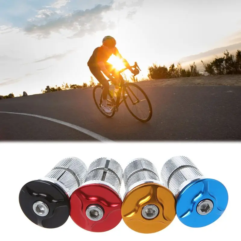 Best Bicycle Core Hanging Core Front Fork Top MTB Bike Parts Repair Headset Cap Aluminum Alloy Expanding Screw Bolt Accessories Repla