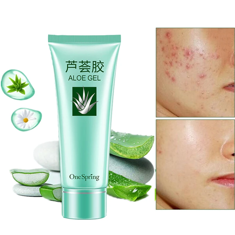 

Multi function Pure Aloe Gel Scar Removal Cream Natural Skin Care Facial Repair Cream After Sun Repair Moisturizing Cream 40g