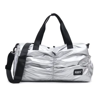 

2019 Fitness Oxford Big Bag New Women Training Yoga Bag Light Handbag Female Luggage Bag Overnight Bag