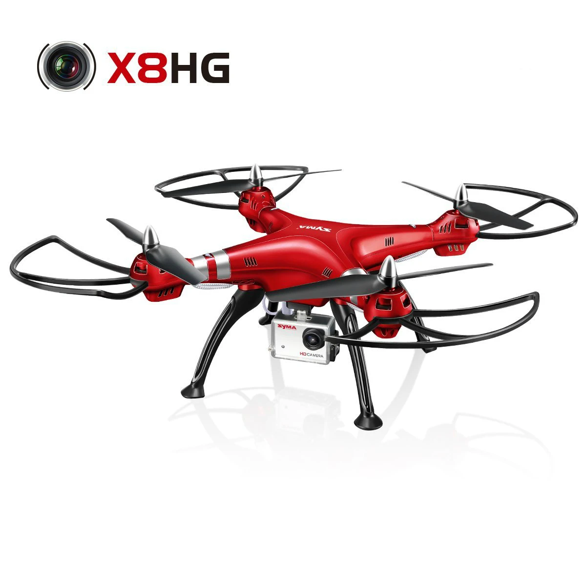 Syma X8HG 8.0MP hd-камера Дрон с удержанием высоты и безголовым режимом 3D флипы RC Квадрокоптер