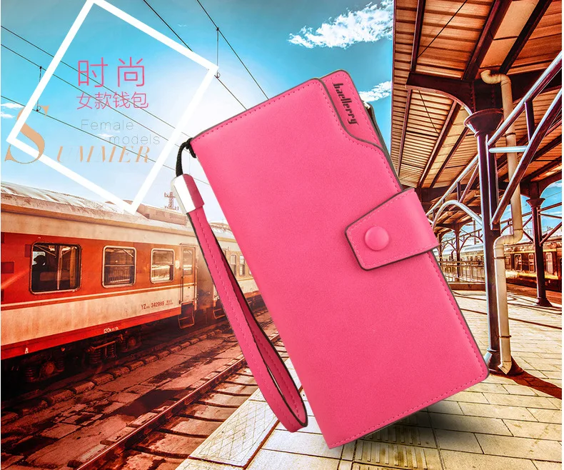  new Multicolor Ms. PU leather  fashion wallet female long paragraph leather wallets Purse for women free shipping 13848 