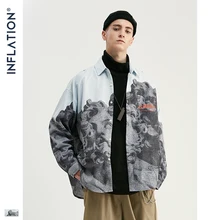 Новые поступления, рубашки в китайском стиле для мужчин, новинка Modis, рубашки с длинным рукавом, осень, стиль, мужские повседневные рубашки 92138W