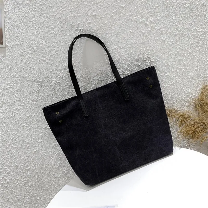 Najtaniej Duża torba na ramię zakontraktowana Joker 100% płótno wypoczynek lub torba podróżna duża pojemność solidna torba na zakupy mężczyzna i kobieta torebka