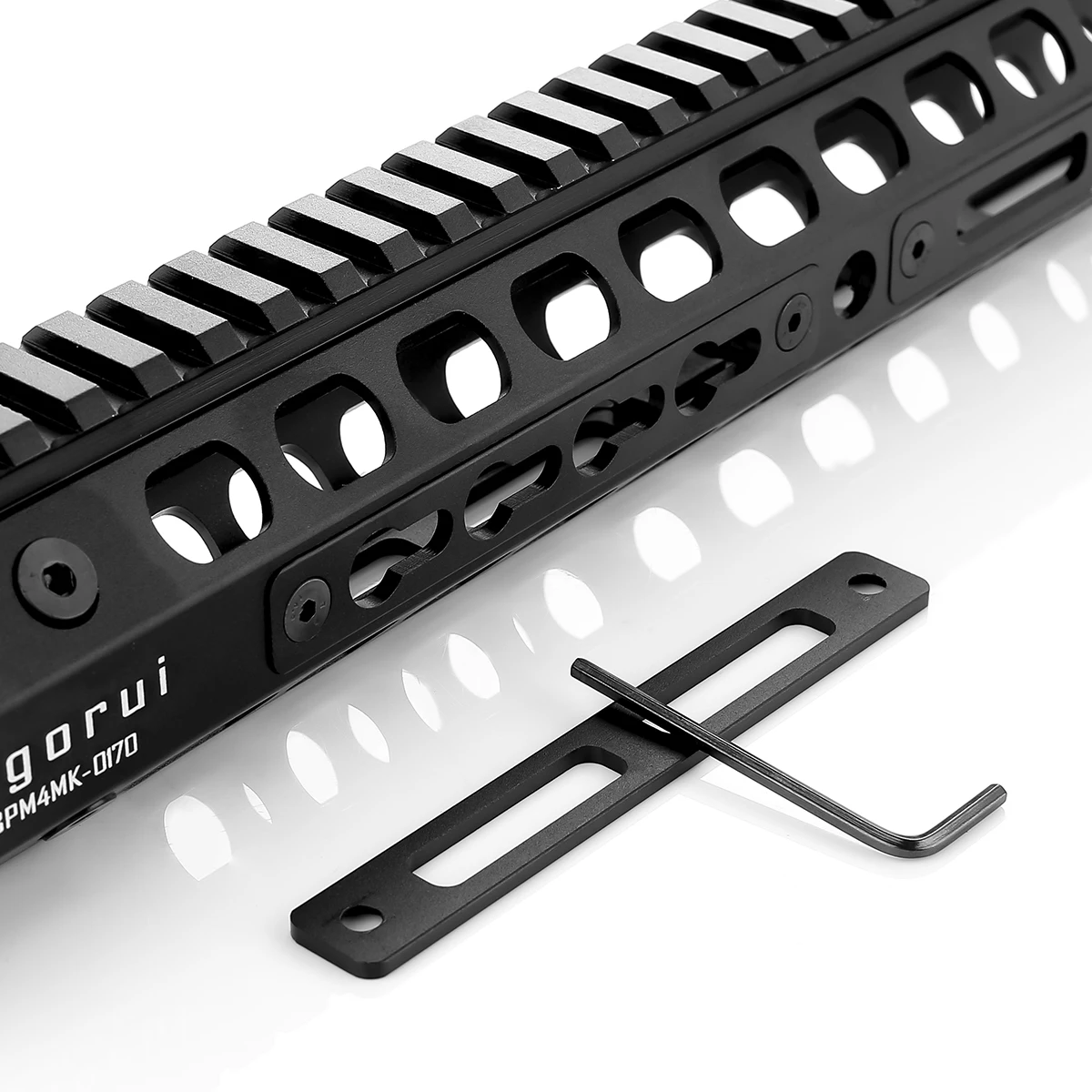 Magorui 7 "12" тактильный ACL AR15 Keymod & M-Lok бесплатно поплавок ствольная накладка Пикатинни рельс для прицела Сменное Крепление Keymod M-Lok